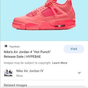 NIKE’S AIR JORDAN 4 HOT PUNCH